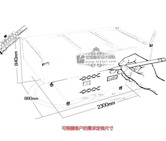 HA-C型小斜坡海鮮島柜（暢銷產(chǎn)品）