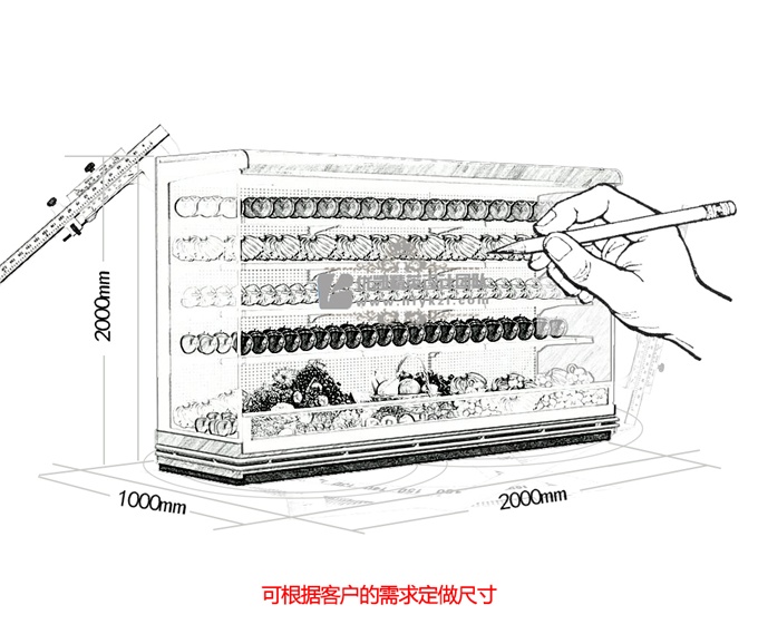 SG-E型水果保鮮柜（暢銷產品）