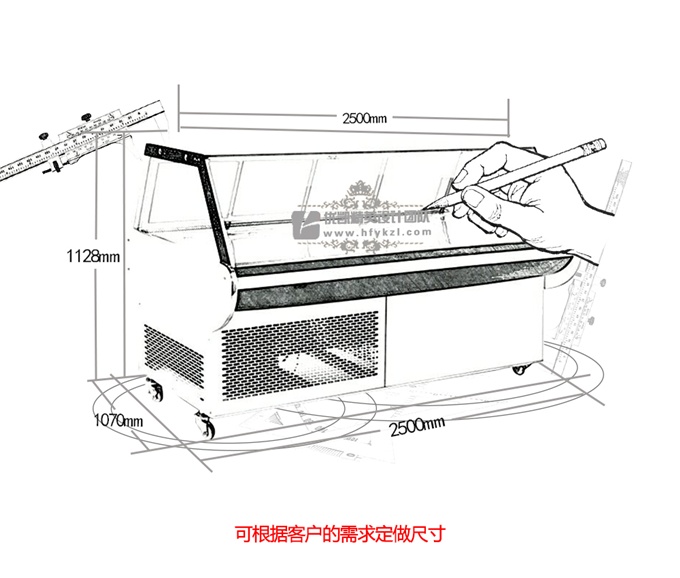 LZG08系列柜臺(tái)式冷藏熟食柜