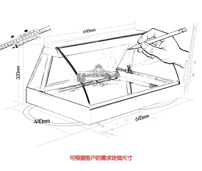 DT-C型臺式蛋撻柜