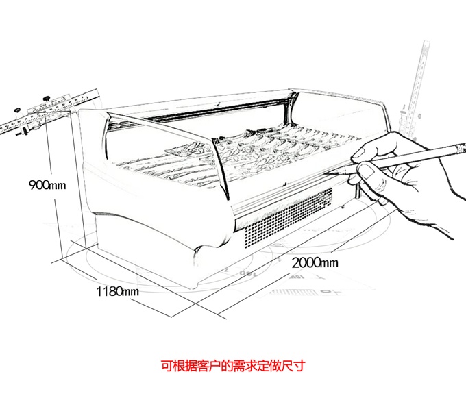 XR-BD型冷鮮肉柜